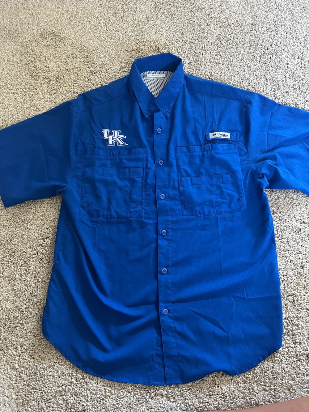 Kentucky Wildcats Columbia PFG shirt men’s small